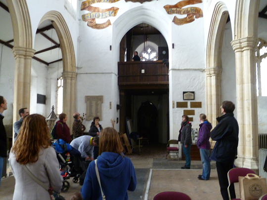 Interior of St. Clement's Church, Ipswich