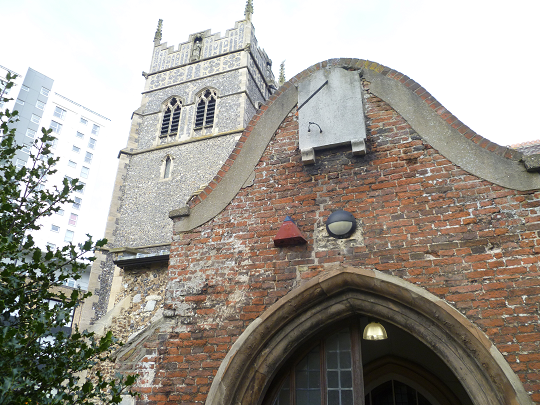 Exterior of St. Nicholas' Church, Ipswich